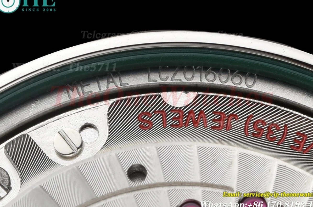 SS VSF De 34mm SS A8800 Ville Ladies Prestige Pink Dial 0413